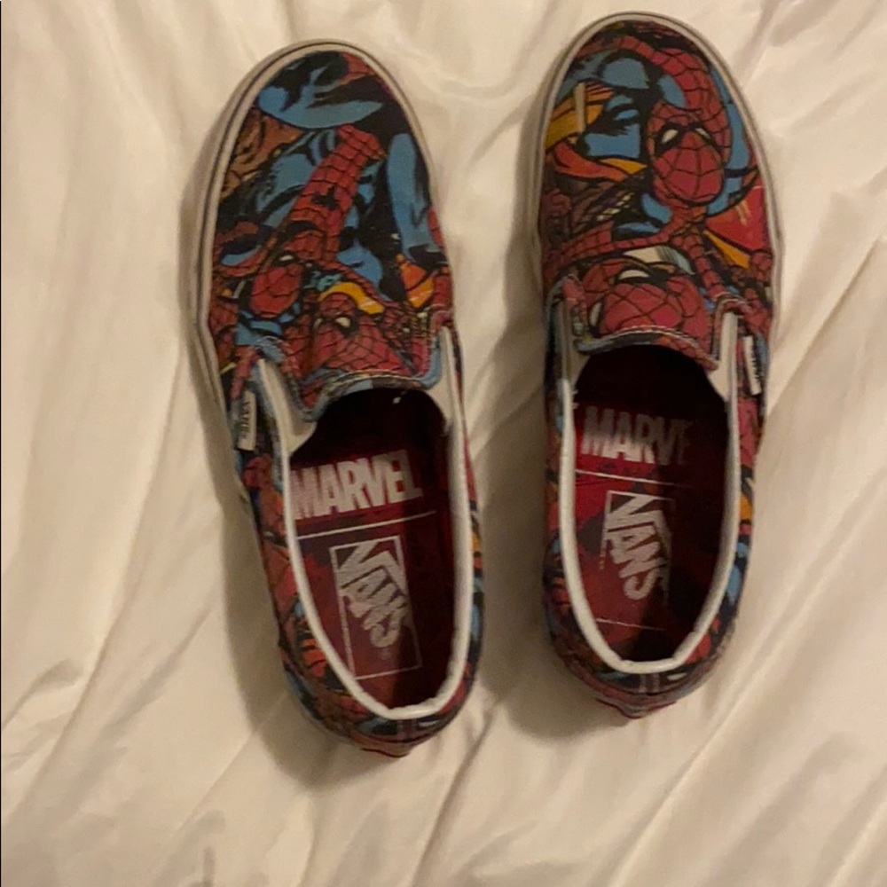 vans spider-man shoes